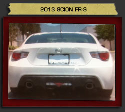 MagnafFlow Equipped 2013 SCION FR-S PN 15157