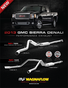 Image of 2013 GMC Sierra Denali Performance Exhaust PDF for download