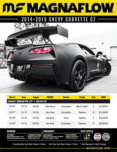 Image of 2014-2015 Chevy Corvette C7 Valve-Back Exhaust PDF for download