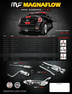 Image of Mini Cooper 1.6L Performance Exhaust PDF for download
