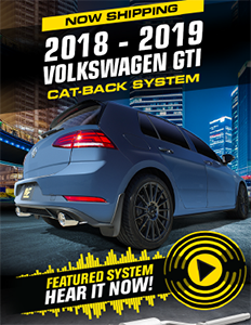 Image of Now Shipping 2018-2019 Volkswagwn GTI Cat-Back System PDF for download