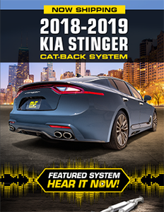 Image of Now Shipping 2018-2019 KIA Stinger Cat-Back System PDF for download