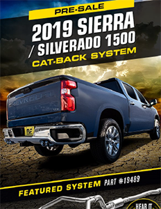 Image of Pre-Sale 2019 Sierra / Silverado 1500 Cat-Back System PDF for download