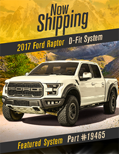 Image of Now Shipping 2017 Ford Raptor D-Fit System PDF for download