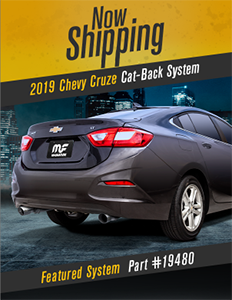 Image of Now Shipping 2019 Chevy Cruze Cat-Back System PDF for download