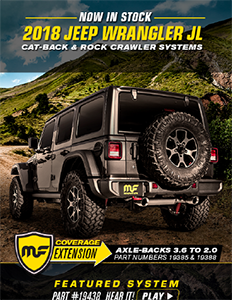 Image of Now In Stock 2018 Jeep Wrangler JL Cat-Back & Rock Crawler Systems PDF for download